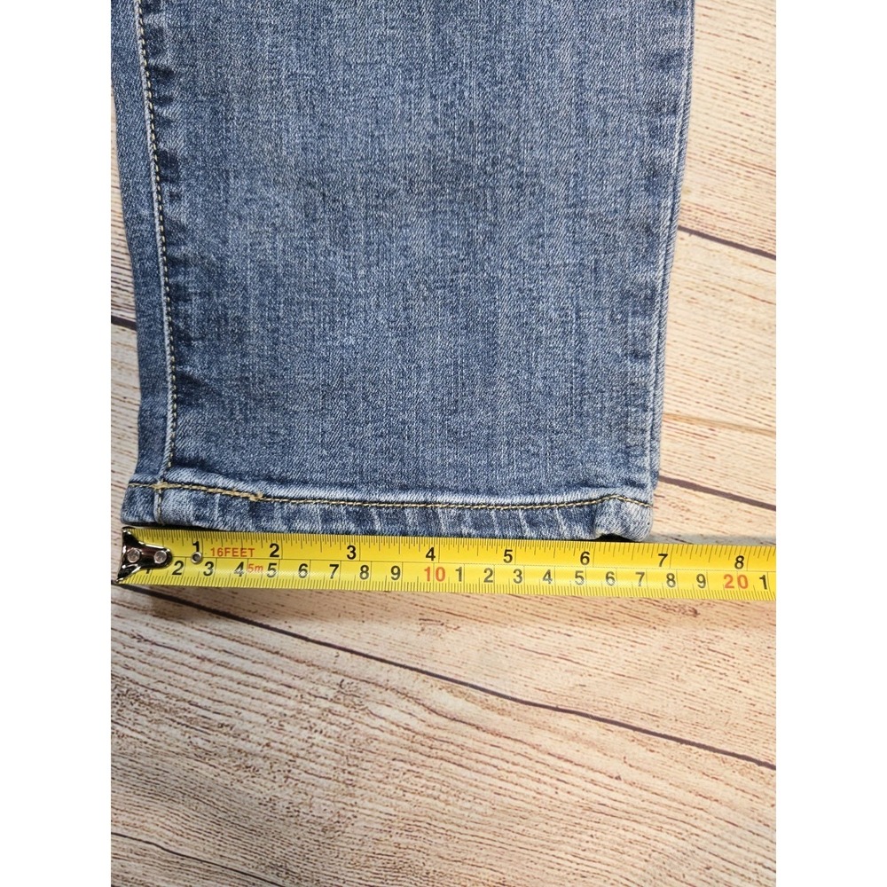 Judy Blue Women's Distressed Boyfriend Fit Jeans Size 15/32 Medium Wash Denim - Picture 9 of 12